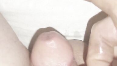 Jacking off 2in micro cock - 4 image