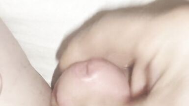 Jacking off 2in micro cock - 5 image