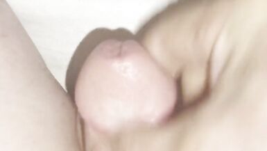 Jacking off 2in micro cock - 9 image