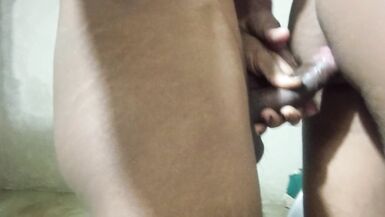 Inexperienced boy and shemale alone in a deserted house, both had a lot of fun. Shemale put her big penis in the boy's ass - Hindi Voice - 15 image