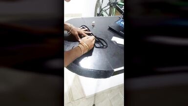 TS Angelique - I fill a panty with my cum for a client - 5 image