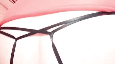 riding fat white dildo - 11 image