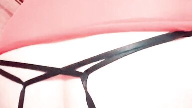 riding fat white dildo - 13 image