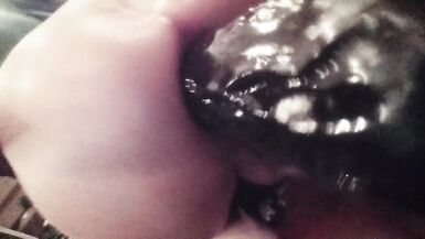 Hot Sissy Femboy Ass Fucking On Huge Manolith Dildo Tiffany Ciskiss - 12 image