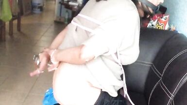 Self Bondage Crossdresses - 11 image