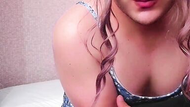 THE CUTTEST COMPILATION OF SHORTS OF CROSSDRESSER KITTY HOMEMADE MODEL SISSY FEMBOY VINTAGE GIRL COLLEGE CHEERLEADER LADYBOY - 2 image