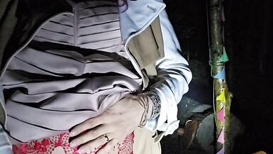 Pleasure playing in the woods in the rain - 7 image