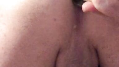 crazy shameless sissy play with her pussy with a bottle smirnoff ice with the bottom destroys her asshole and cum - 15 image