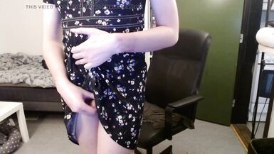 showing off in my dress for chat - 10 image