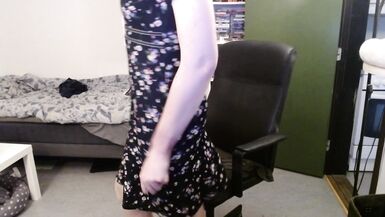 showing off in my dress for chat - 2 image