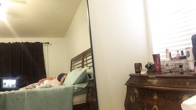 Sissy Crossdresser Gets to Fuck and Suck Herself Hard Solo Fucking Dildos - 14 image