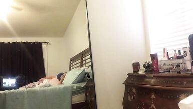 Sissy Crossdresser Gets to Fuck and Suck Herself Hard Solo Fucking Dildos - 4 image