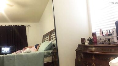 Sissy Crossdresser Gets to Fuck and Suck Herself Hard Solo Fucking Dildos