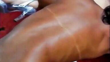 Blond girl fucking with she-male - 13 image