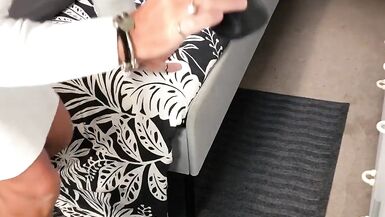 Classy Lady Sucks Fat BBC Cock - 6 image