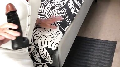 Classy Lady Sucks Fat BBC Cock - 8 image