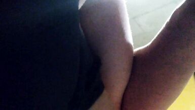 Sissy Karoline has some Public Outdoor Fun and Cums - 13 image