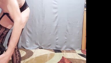 Little Busy Bottom very Seductive in my new Panties Stockings, Heels - 8 image