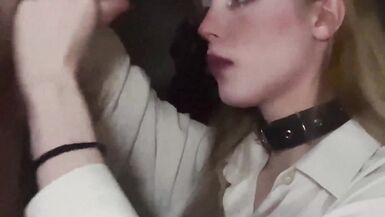 Daddy pushed sissy to please him - 9 image