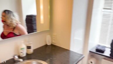 Hotel Hooker All Night In Toilet Bondage! - 14 image