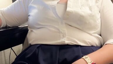 Office Fuck Up Gets Lucky With Shemale Boss Lady Janice Renee - 4 image