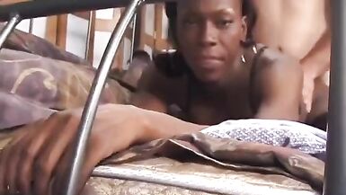 Busty shemale with huge cock knows how to please this Latino stud - 9 image