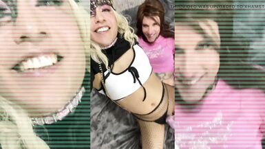 Anal Sissy Sleepover With TS Ria Bentley & Lola Crystals - 8 image