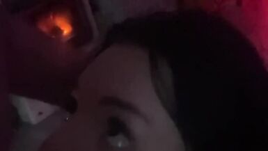 Trans girl sucks daddy's cock and cums on her face - 12 image