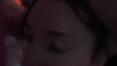 Trans girl sucks daddy's cock and cums on her face - 15 image