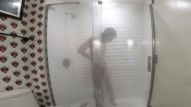 Kitty Kaash in the shower - 5 image