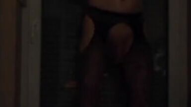 Slutty Cd Bella gets caught wanking in the dark - 6 image