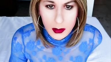 Oh, Alexandra is dirty talking about gangbang sex, so hot! - 13 image