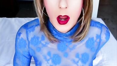 Oh, Alexandra is dirty talking about gangbang sex, so hot!