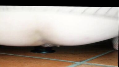 Riding a nice Dilto in the deep ass - 1 image