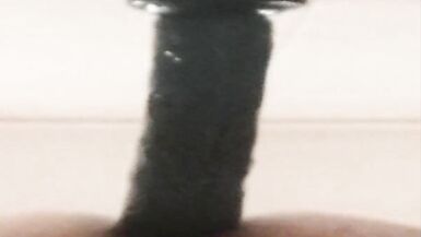 Riding a nice Dilto in the deep ass - 12 image