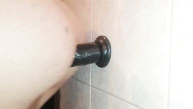 Riding a nice Dilto in the deep ass - 13 image