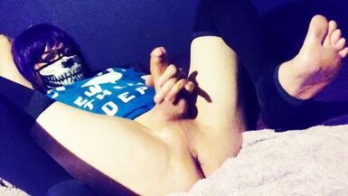 Double cum shot jerk off and ass fingering with Raven LeTrap - 10 image