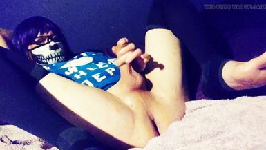 Double cum shot jerk off and ass fingering with Raven LeTrap - 8 image