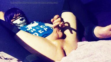 Double cum shot jerk off and ass fingering with Raven LeTrap - 9 image