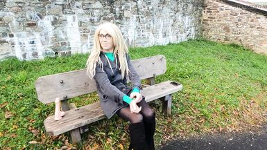 Trans Dildo Fuck at Church - 4 image