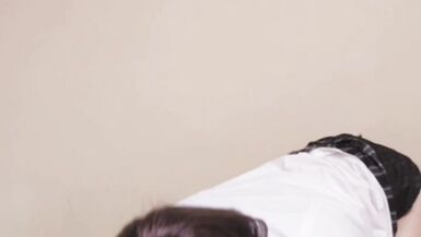 Shemale Ting Xuan blow job and anal sex with huge toy - 8 image