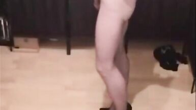 Sexy Cd Bella stripping and cumming - 5 image