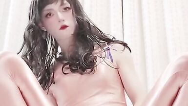 japanese cumshot riding BBC dildo - 3 image