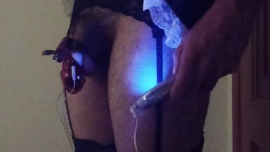 Toothpaste torture on cock - 9 image