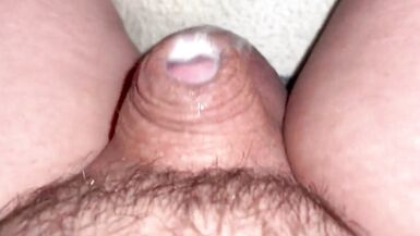 Micro penis cum over flow