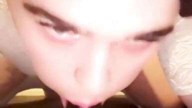 Love to suck my dildo like a good slut ready for the real thing - 10 image