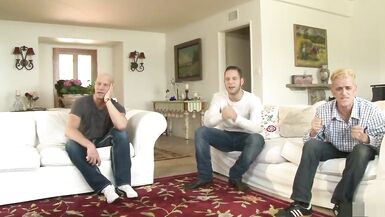 Tranny Maid Gangbang - 4 image