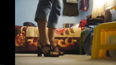 inicios de ponerse tacones negros thalialove - 7 image