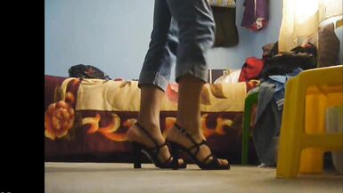 inicios de ponerse tacones negros thalialove