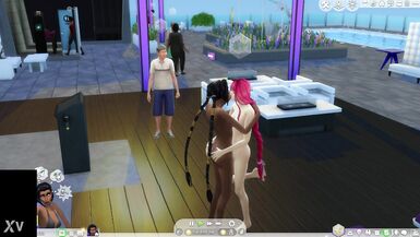 sims 4 futa sex in party